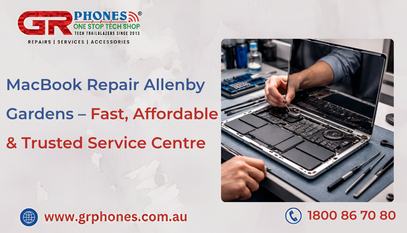 MacBook repair Allenby Gardens technician fixing laptop