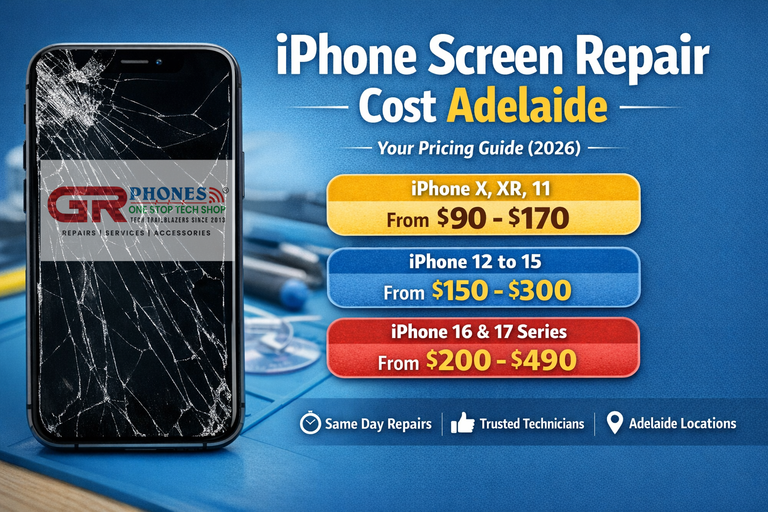 iPhone screen repair Adelaide cracked iPhone screen Adelaide