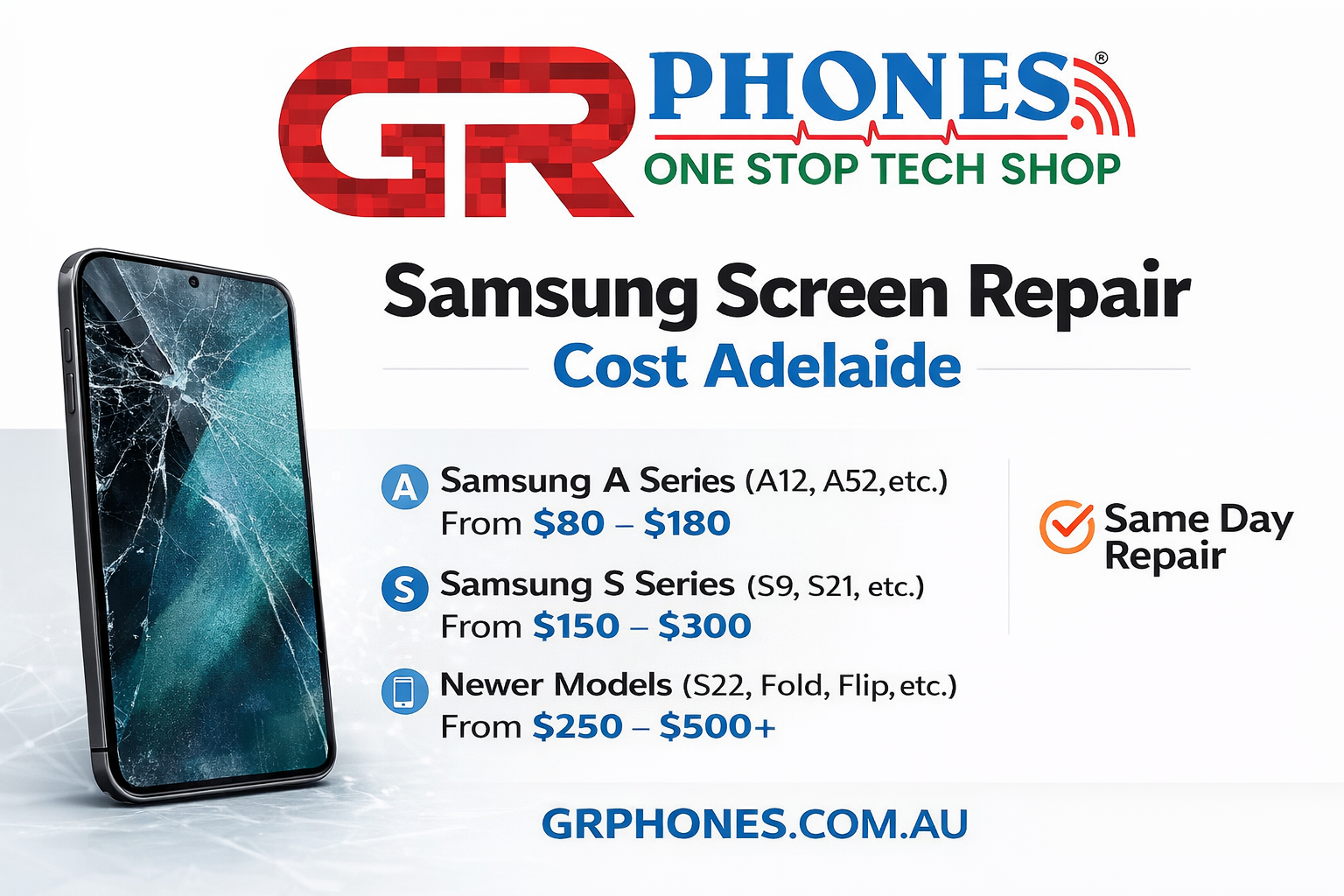 Samsung screen repair Adelaide cracked Samsung screen Adelaide